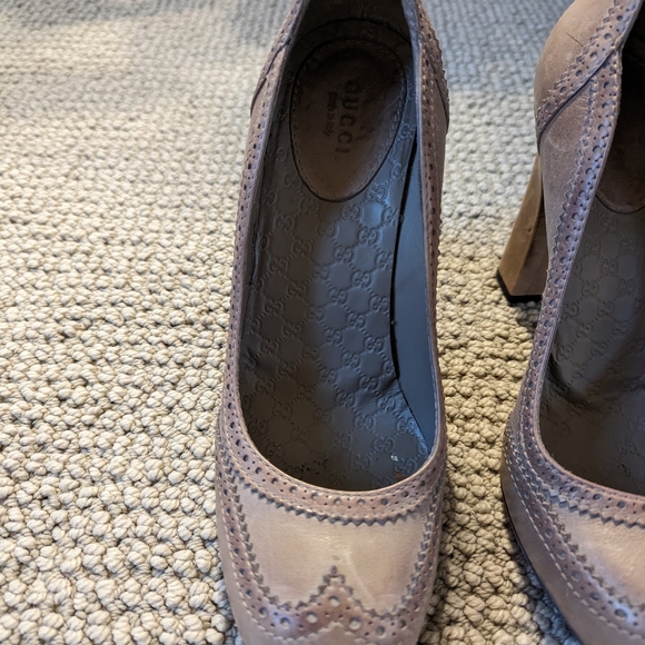 Gucci Saddle Soft Tamponato New Fango - Picture 4 of 12